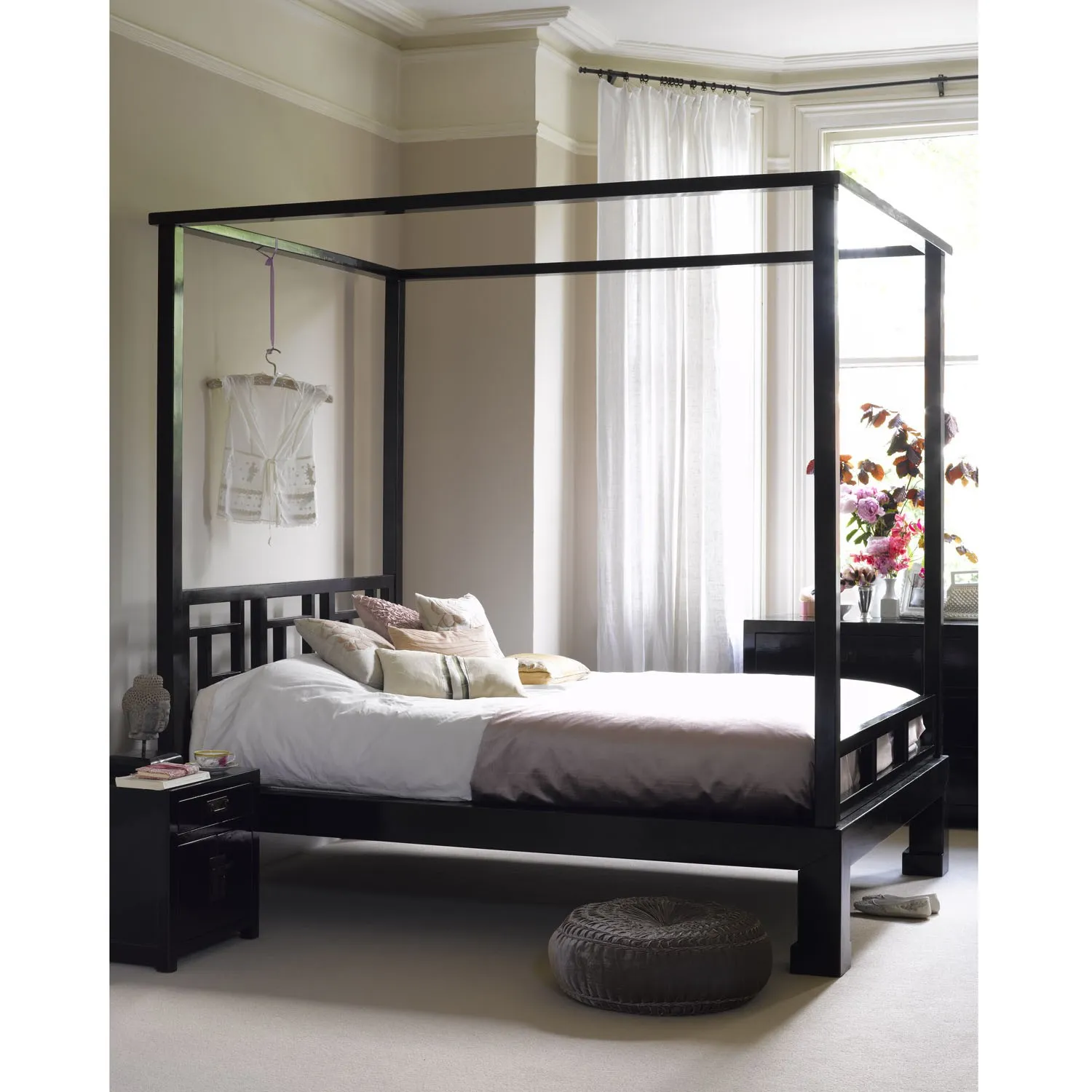Heritage 4-Poster Bed in Teak Wood by The Tulsi Arts Jodhpur